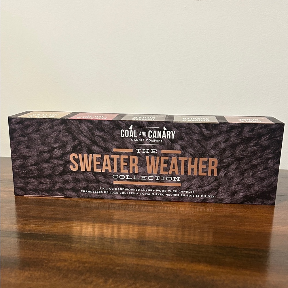 Sweater Weather Candle Collection - Brown